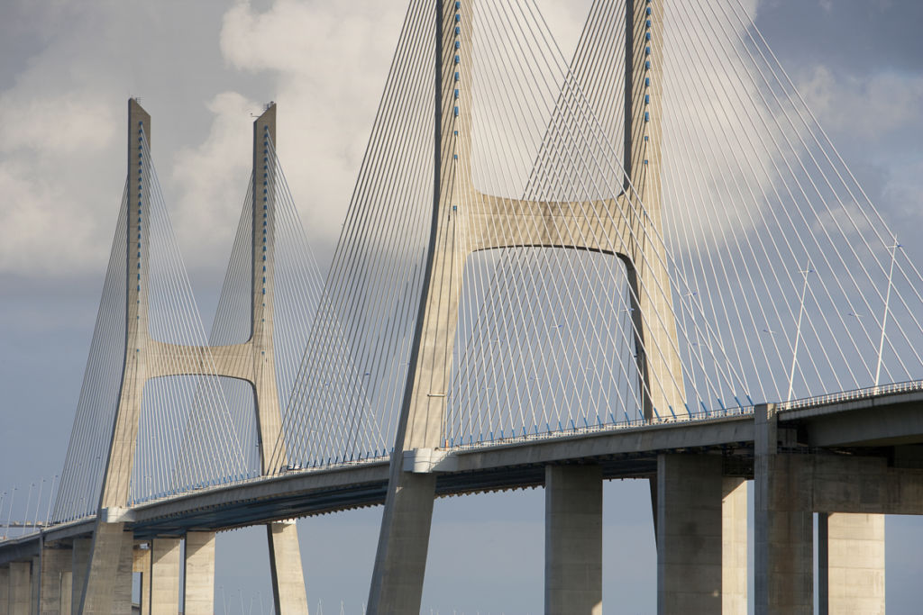 Pont Vasco de Gama à Lisbonne (Portugal) - Client : Vinci