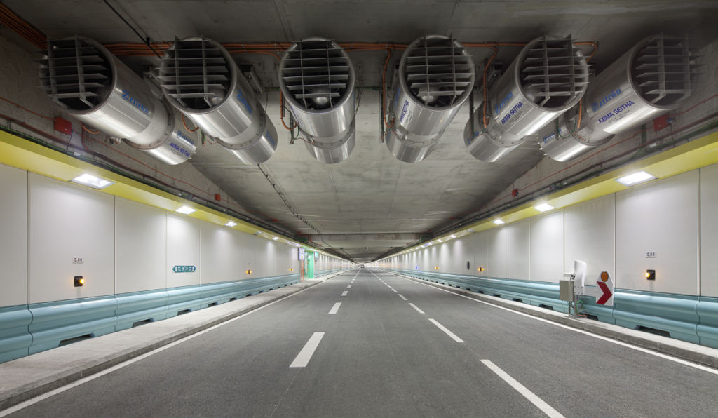 Tunnel de La Joliette à Marseille - Client : Spie