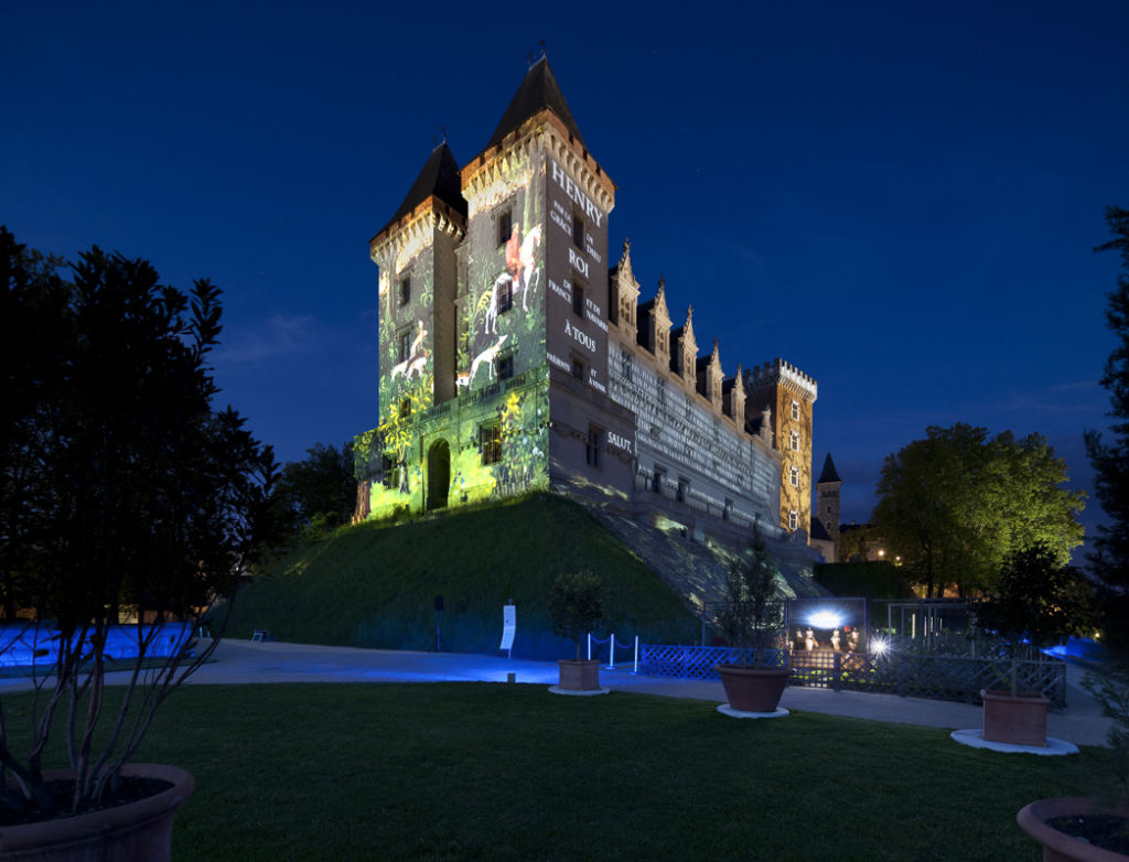 Château de Pau - Client : Philips Lighting - Concepteur lumière : Les Eclairagistes Associés