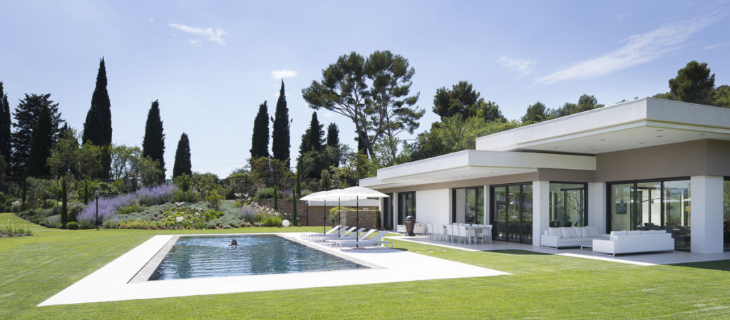 Villa à Aix en Provence - Client: KAWNEER - Architecte : Henri Paret