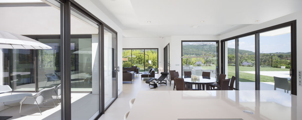 Villa à Aix en Provence - Client: KAWNEER - Architecte : Henri Paret