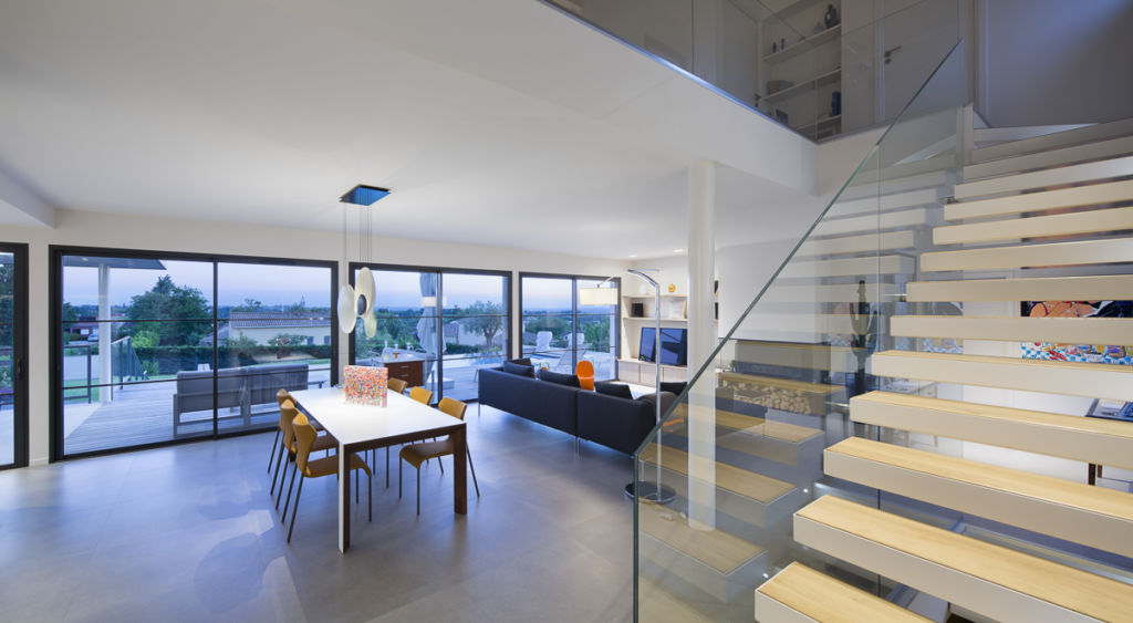 Villa à Toulouse - Client : KAWNEER - Architecte : Daniel Morice
