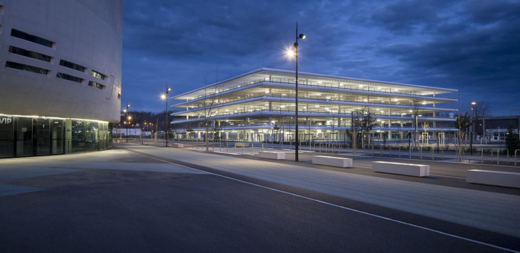 Parking salle Arena à Floirac - Client : Bouygues Energies
