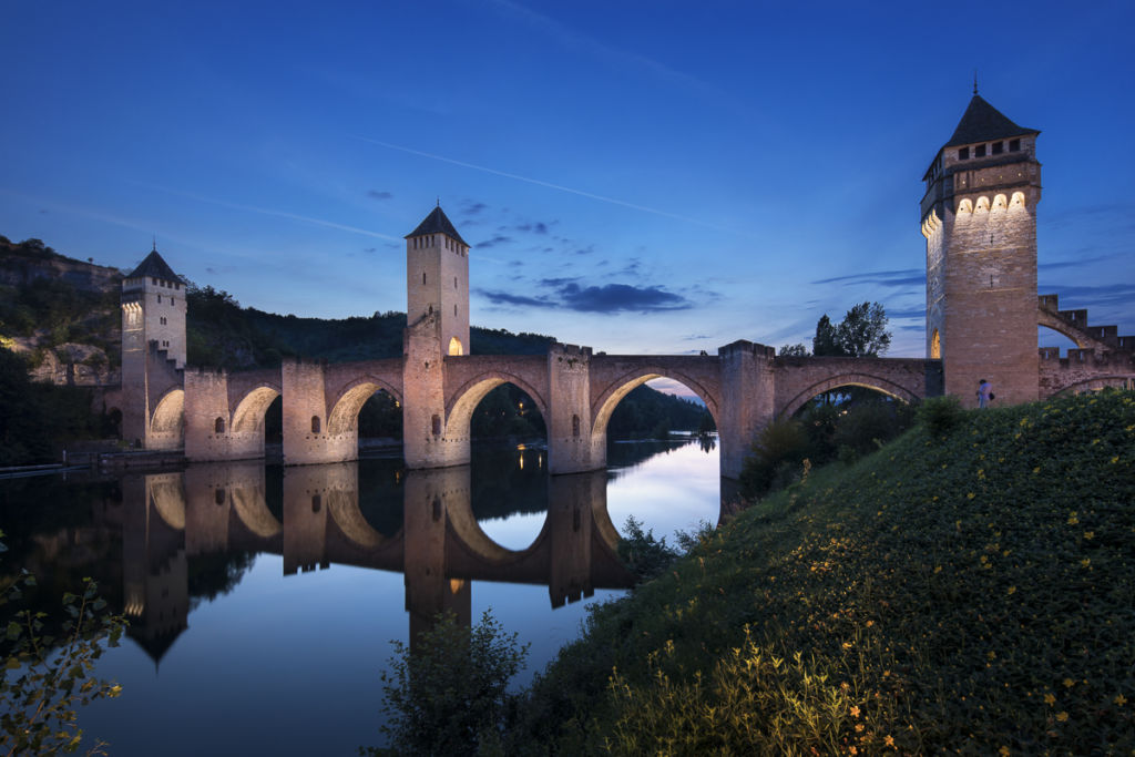 Pont Valentré à Cahors - Client : Philips Lighting - Conception lumière : Quartiers lumières, Lionel Bessieres