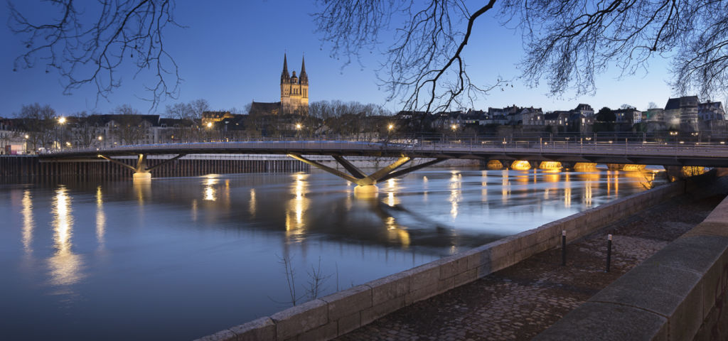 Pont des Arts et Métiers d'Angers - Client : Architectes Lavigne et Cheron