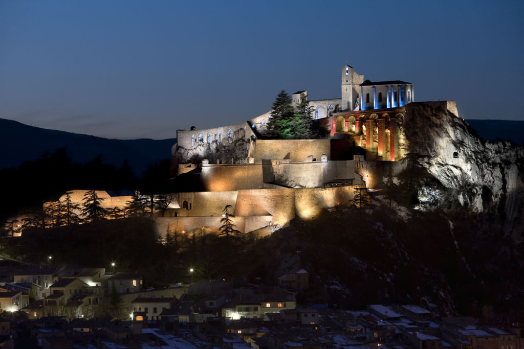 Citadelle de Sisteron - Client: Spie - Concepteur lumière : William Sanial