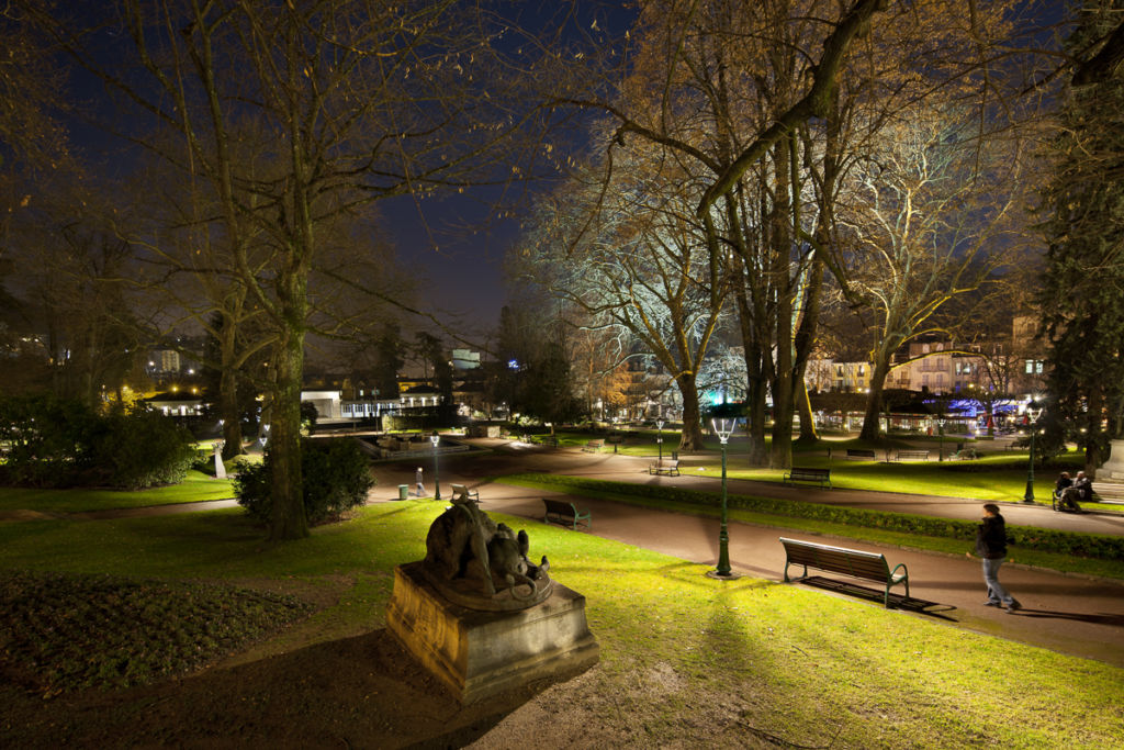 Jardin public à Aix les Bains - Client : Citeos