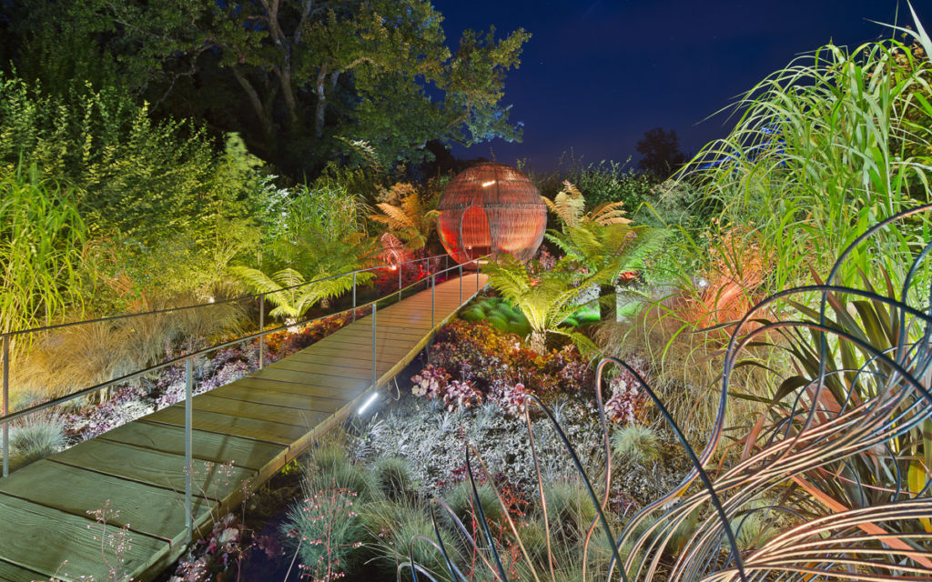 Festival des Jardins à Chaumont sur Loire - Clients : Citeos / Philps Lighting - Concepteur Lumière : Lyum