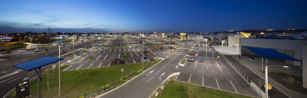 Reportage parking Carrefour à Portet sur Garonne - Clients : Citeos / Fonroche