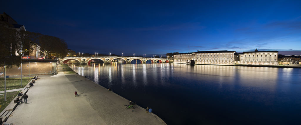 Quais de Garonne à Toulouse - Client : Les Eclairagistes Associés /