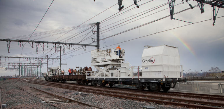 Reportage chantier Ferroviaire à Bordeaux (Gare Saint Jean) pour Cegelec