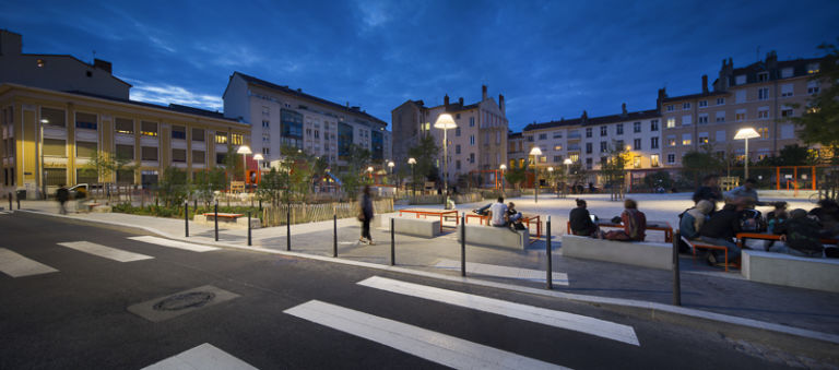 Place Mazagran à Lyon