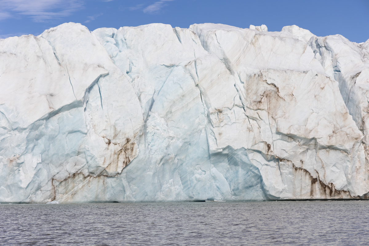 Glacier ice, Svalbard
