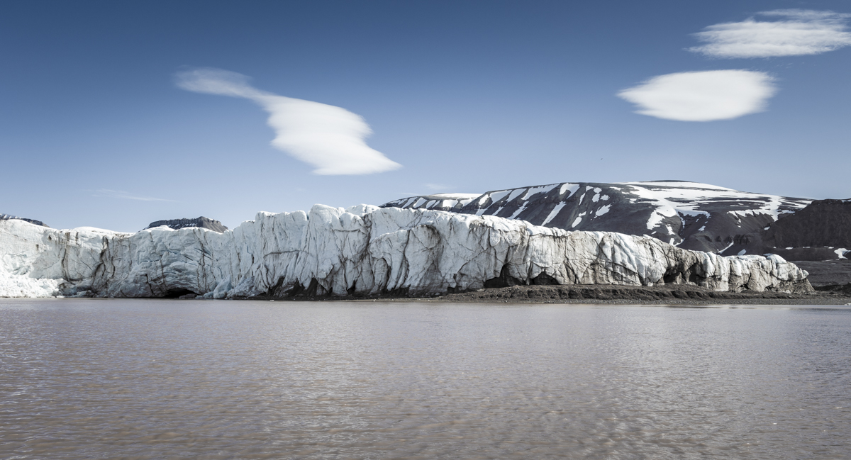 Glacier ice, Svalbard